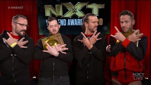 The Undisputed Era bagged a lot of trophies in this year's NXT Year-End Awards.