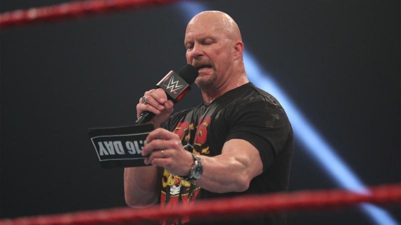 Steve Austin hosted an Austin 3:16 celebration on RAW