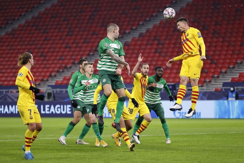 Ferencvaros struggled against Barcelona