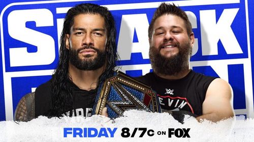 Roman Reigns vs. Kevin Owens is scheduled to open WWE SmackDown this Friday.