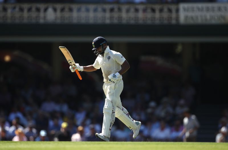 Rishabh Pant en route an unbeaten 159 in the Sydney Test in January 2019