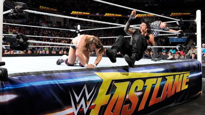 Roman Reigns defeated Daniel Bryan in the Fastlane 2015 main event