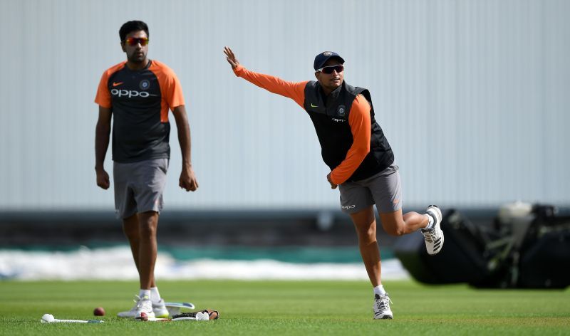 Kuldeep Yadav and Ravichandran Ashwin will battle it out for a spot in Ravindra Jadeja's absence