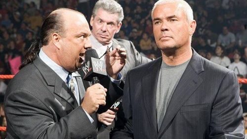 Eric Bischoff believes his most recent role with WWE failed due to a lack of chemistry