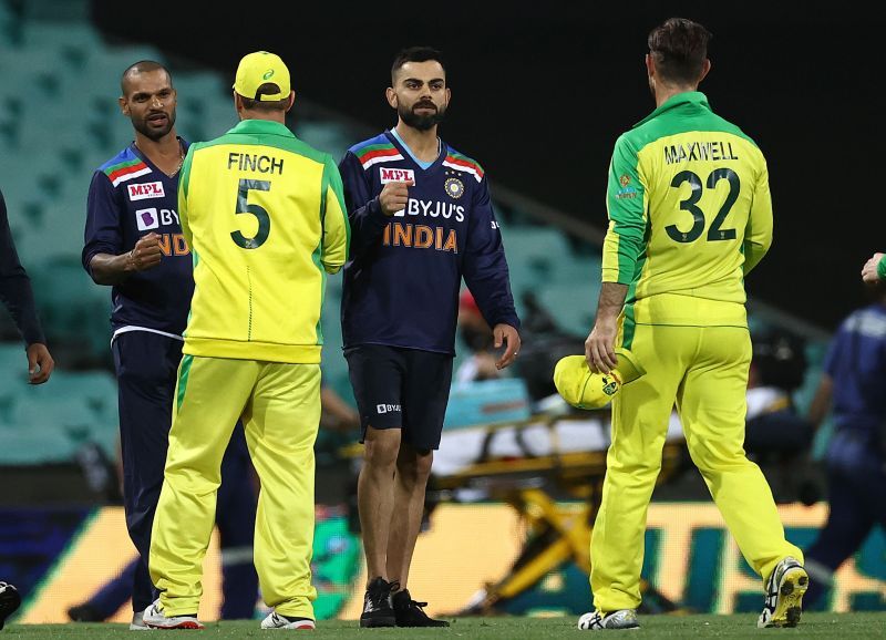 Virat Kohli cut a dejected figure after the second ODI in Sydney