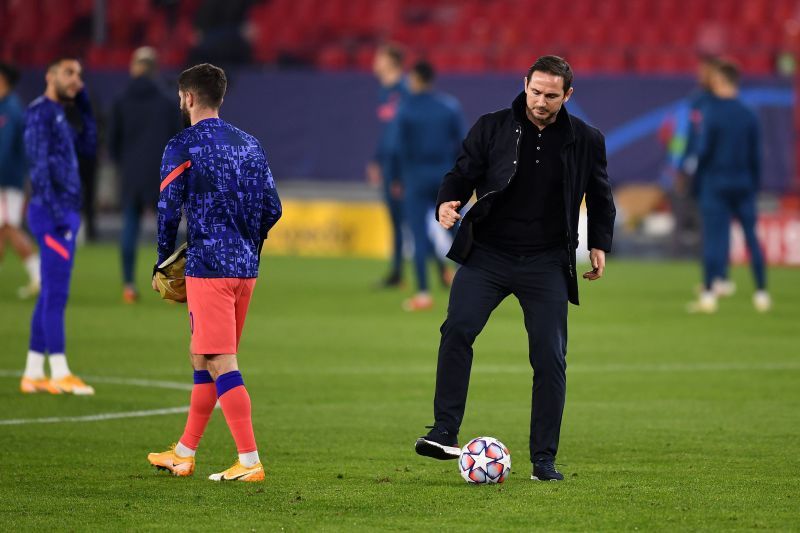 Chelsea boss Frank Lampard