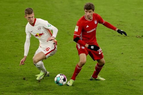 Bayern Munich and Leipzig drew 3-3.