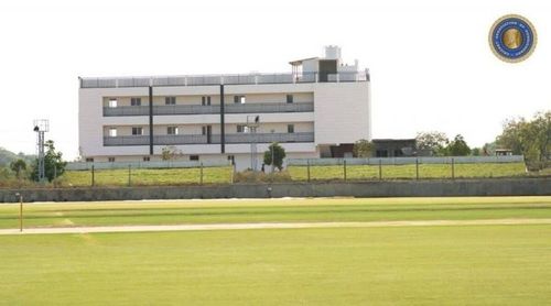 The newly-developed Pondicherry stadium.