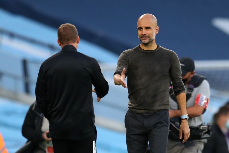 Manchester City manager Pep Guardiola