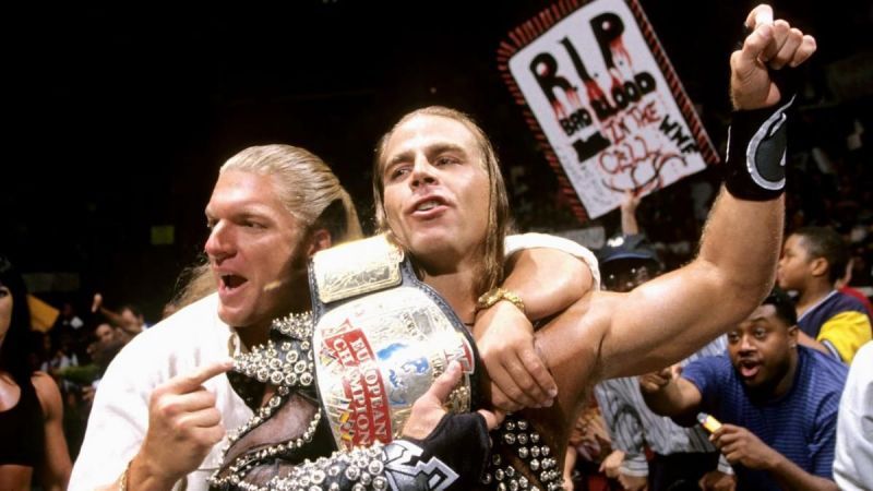 Triple H and Shawn Michaels