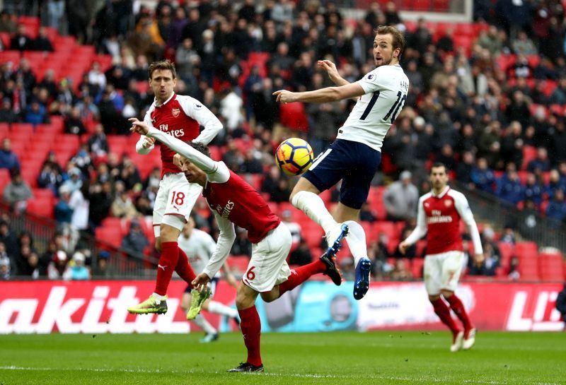 Harry Kane&#039;s towering header gave Tottenham a win over their bitter rivals in February 2018.
