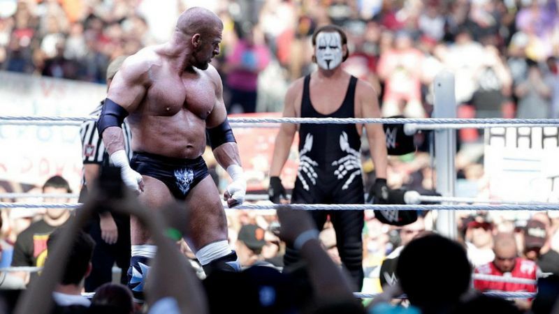 Triple H defeated Sting at WrestleMania 31