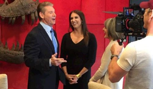 Vince McMahon and Stephanie McMahon