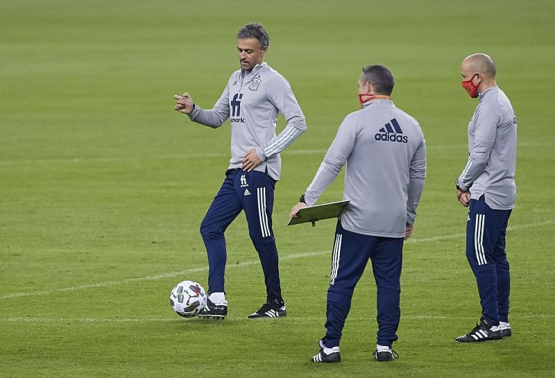 Spain Training Session