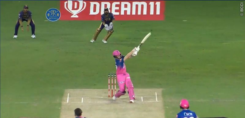 Steve Smith looked out of sorts during IPL 2020 (Credits: IPLT20.com)