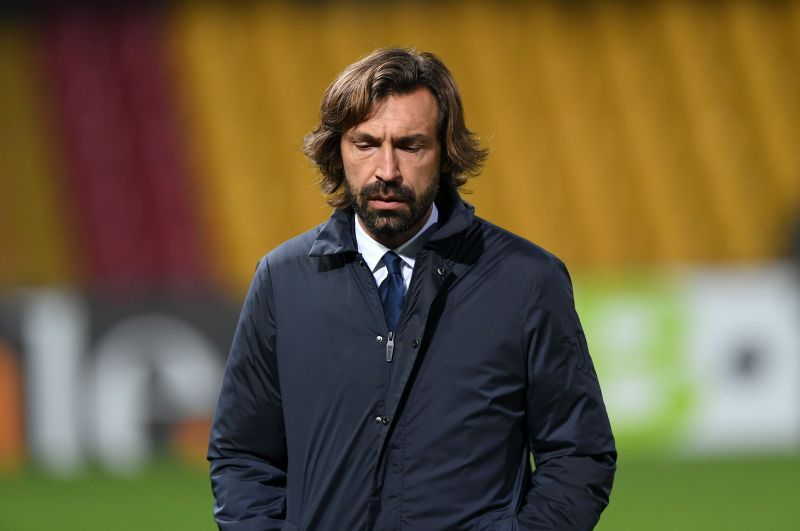 Juventus manager Andrea Pirlo