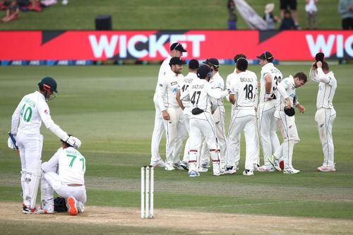 Naseem Shah was the last man dismissed from the Pakistan.cricket team