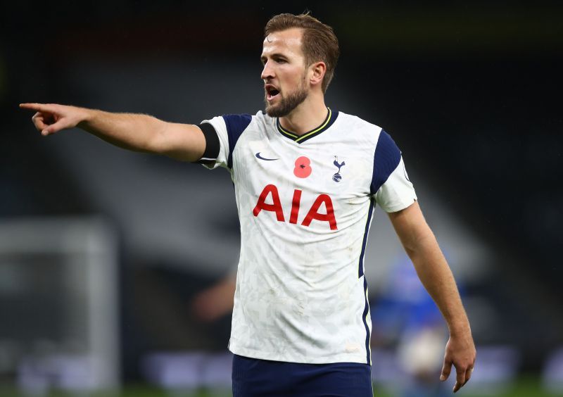 Harry Kane in action for Tottenham Hotspur