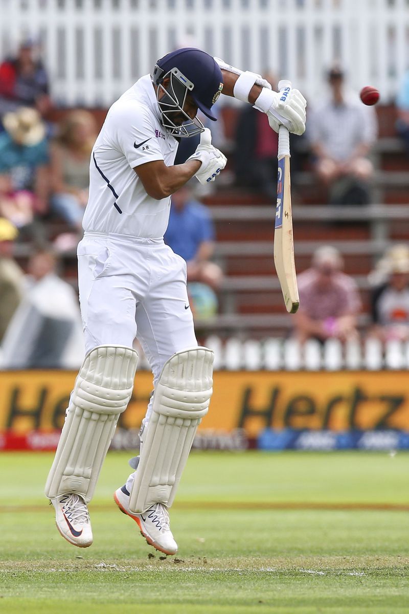 Ajinkya Rahane's struggles against short-pitched bowling were evident during India's tour of New Zealand in 2020.