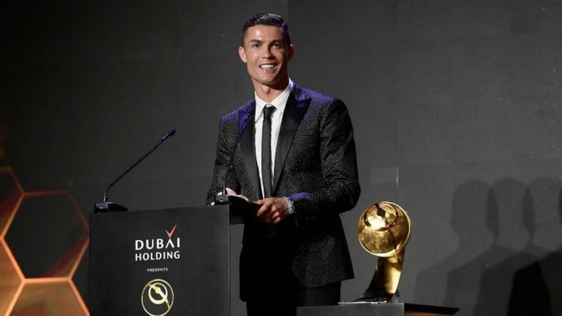 Cristiano Ronaldo was the recipient of the Best Player of the Year Award at Globe Soccer Awards last year.