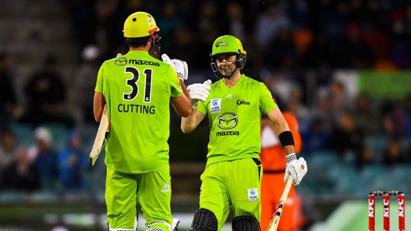 Sydney Thunder come into this BBL 2020 game in great form.