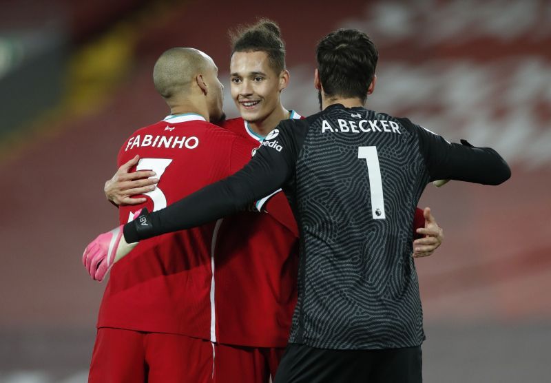 Rhys Williams made his Premier League debut for Liverpool on Wednesday