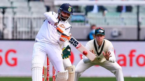 Ravindra Jadeja in action during the Boxing Day test