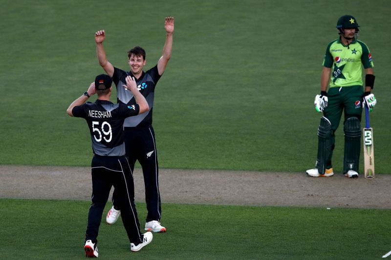 Jacob Duffy took four wickets on his New Zealand debut