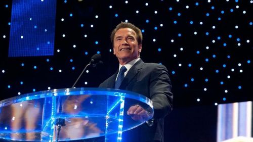 Arnold Schwarzenegger is a WWE Hall of Famer