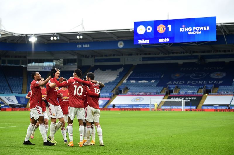 Marcus Rashford scored the opener for Manchester United