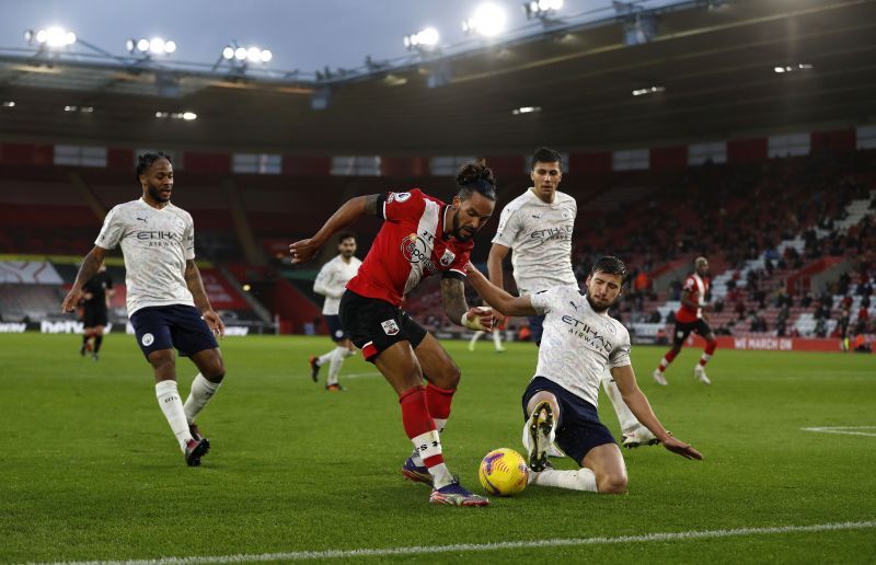 Manchester City were resolute at the back.