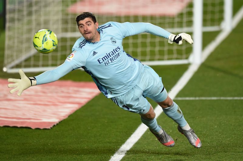 Courtois has been in incredible form for Real Madrid