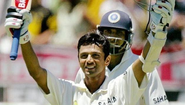 Rahul Dravid and VVS Laxman helped India reach a score of 523 runs in their first innings