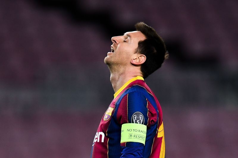 Lionel Messi could not lead Barcelona to a win over Juventus in the UEFA Champions League