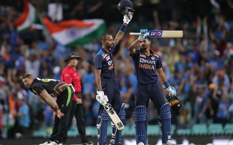 Hardik Pandya played a fine knock of 42* off just 22 balls and helped India beat Australia by six wickets