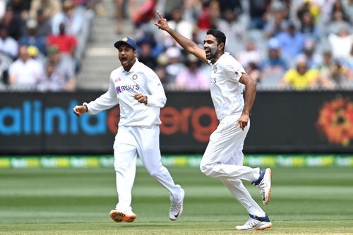 Ravichandran Ashwin dismissed Marnus Labuschagne in Australia's second innings of the Boxing Day Test.