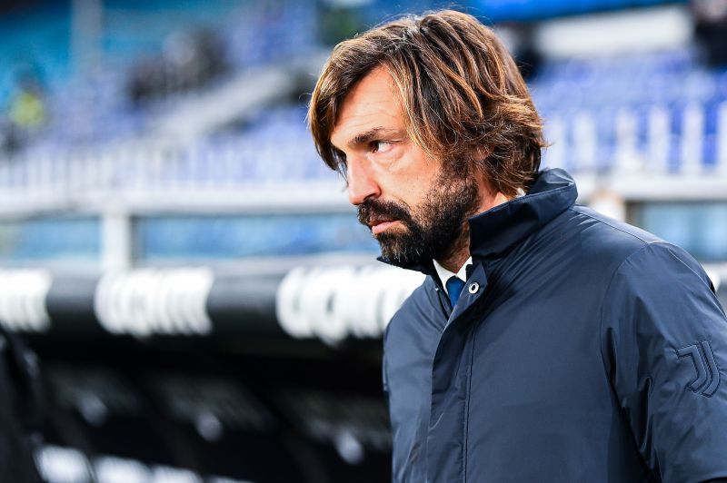 Juventus manager Andrea Pirlo