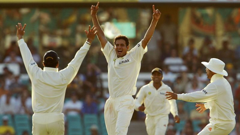 Irfan Pathan took 100 wickets for India in Tests