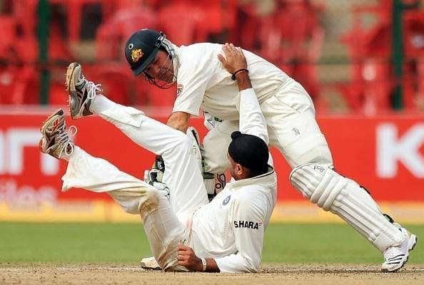 The battles between Harbhajan Singh and Ricky Ponting have drawn plenty of eyeballs