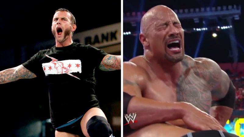 CM Punk and The Rock