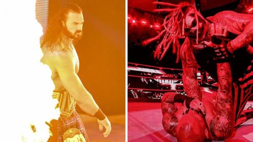 Drew McIntyre and 'The Fiend' Bray Wyatt