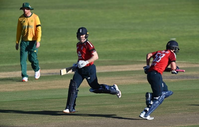 England play South Africa in the third game of their T20I series at Cape Town. Pic: ICC/Twitter