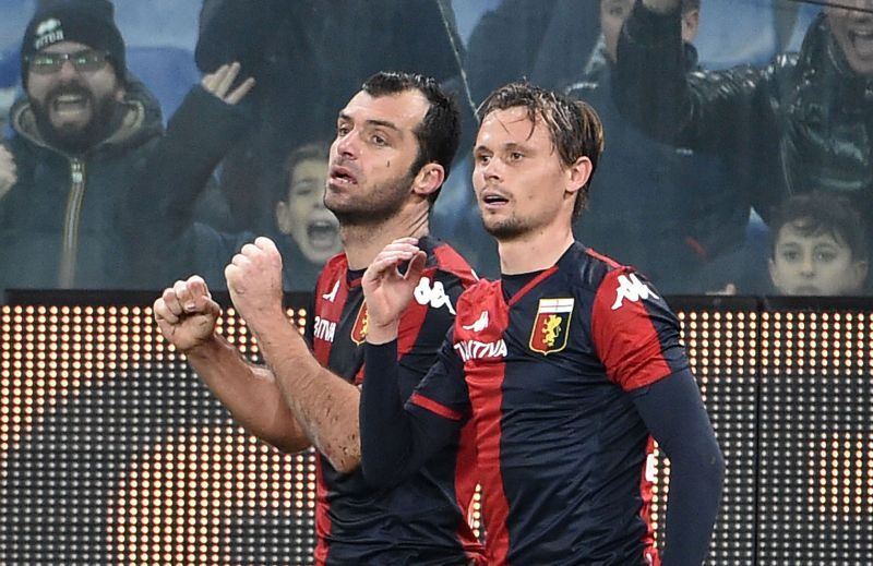 Veteran striker Goran Pandev is a doubt for the trip to Benevento