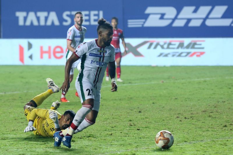 Roy Krishna has scored in every game for ATK Mohun Bagan this season (Image courtesy: ISL)