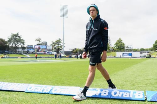 Mitchell Santner didn't get a game in the two-match Test series against the Windies earlier this month