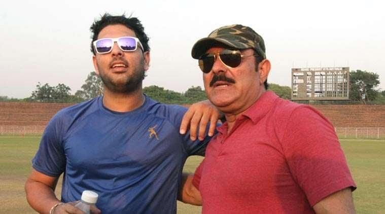 Yuvraj Singh and Yograj Singh