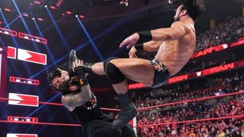 How did Drew McIntyre come up with the Claymore Kick?