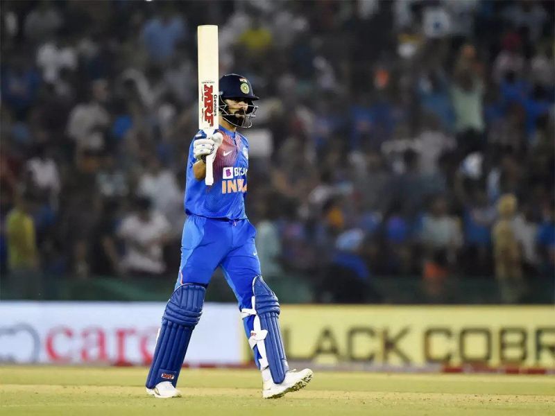 Virat Kohli's fine 72* along with MS Dhoni's 40 ensured that India posted a daunting total of 190-4 in their 20 overs