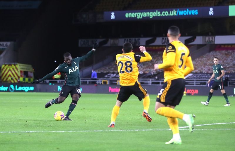Tanguy Ndombele opened the scoring for Tottenham after just one minute