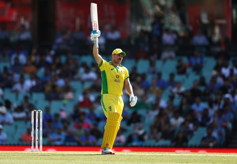 Aaron Finch was the highest run scorer in the ODI series